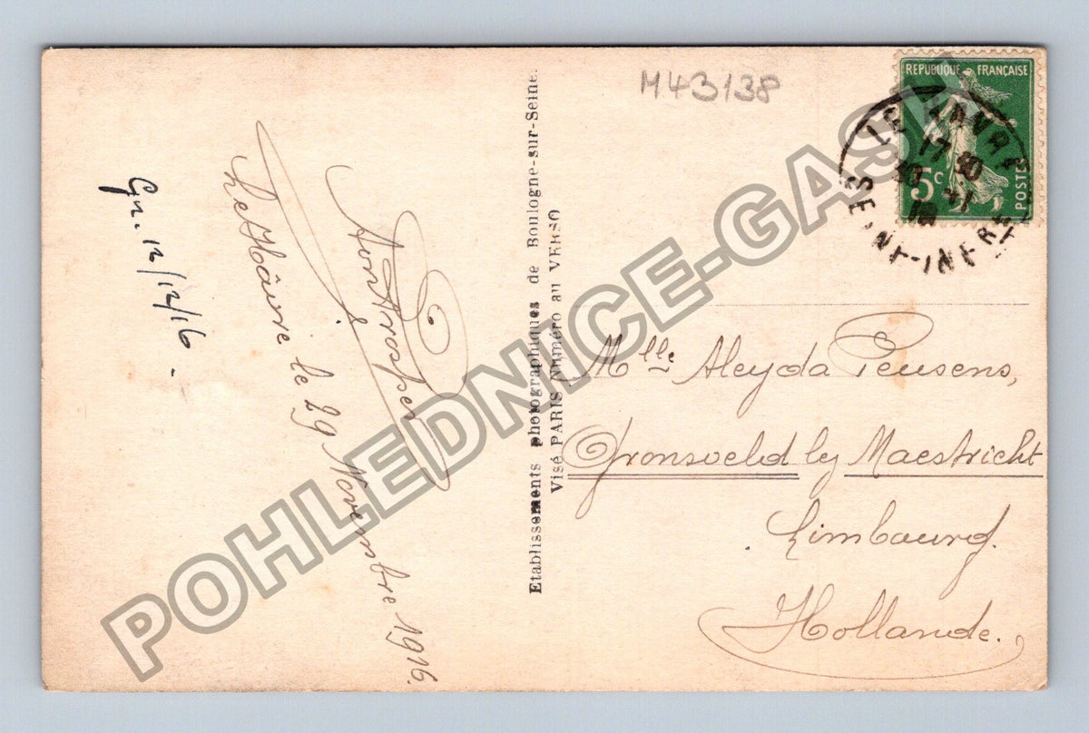 Pohlednice Francie Le Cri Du Poilu I. světová válka 1916 (M43138)