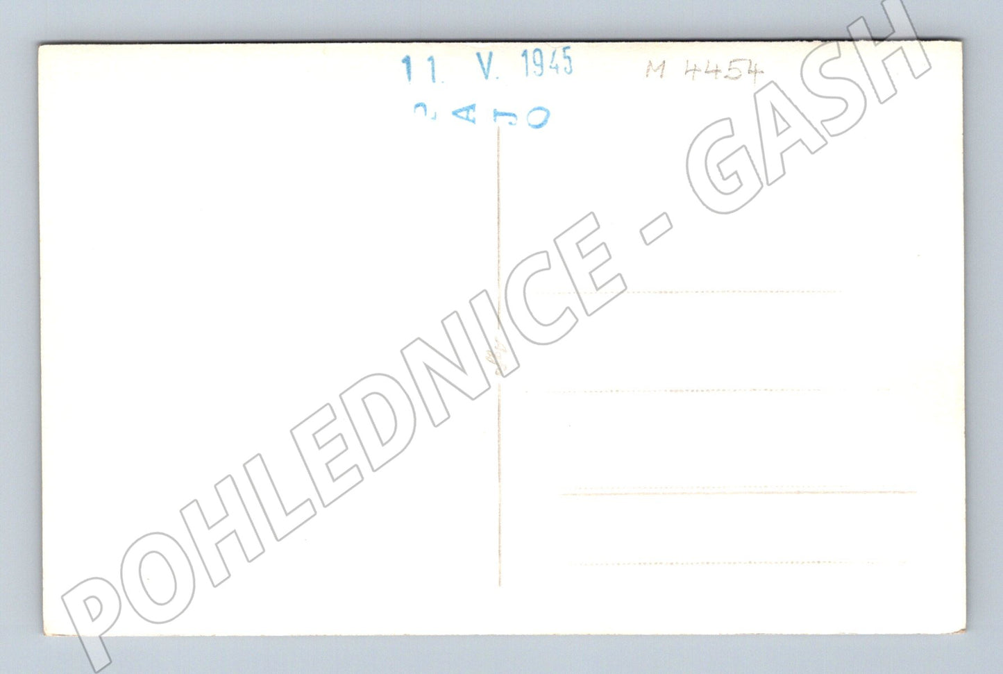 Pohlednice Praha Staroměstský orloj poškození 1945 (M4454)