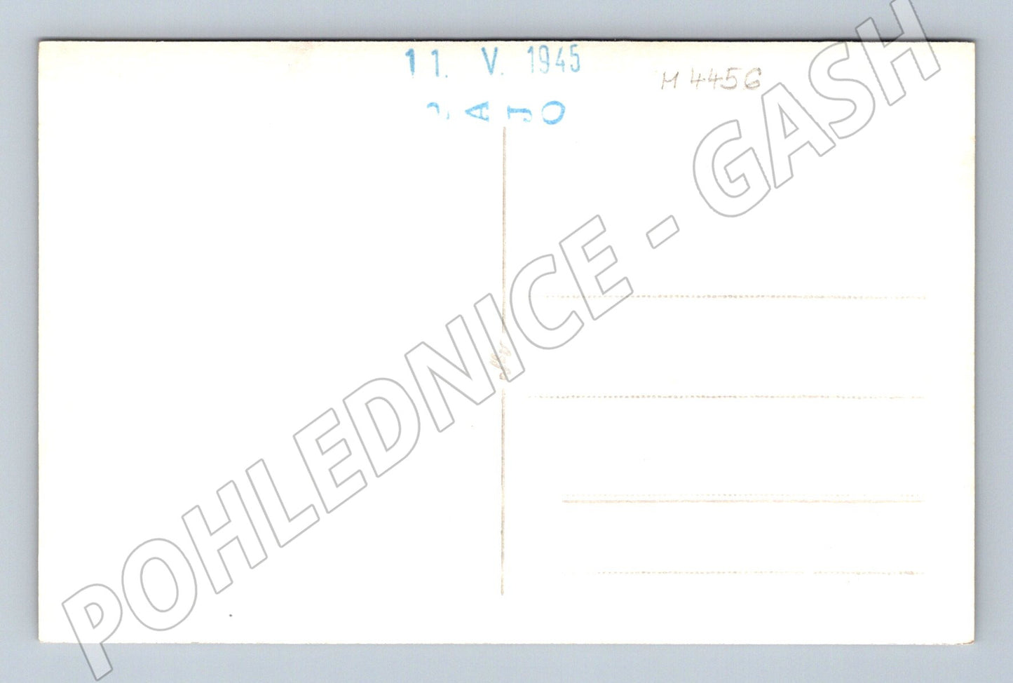 Pohlednice Praha poškozený orloj 1945 (M4456)