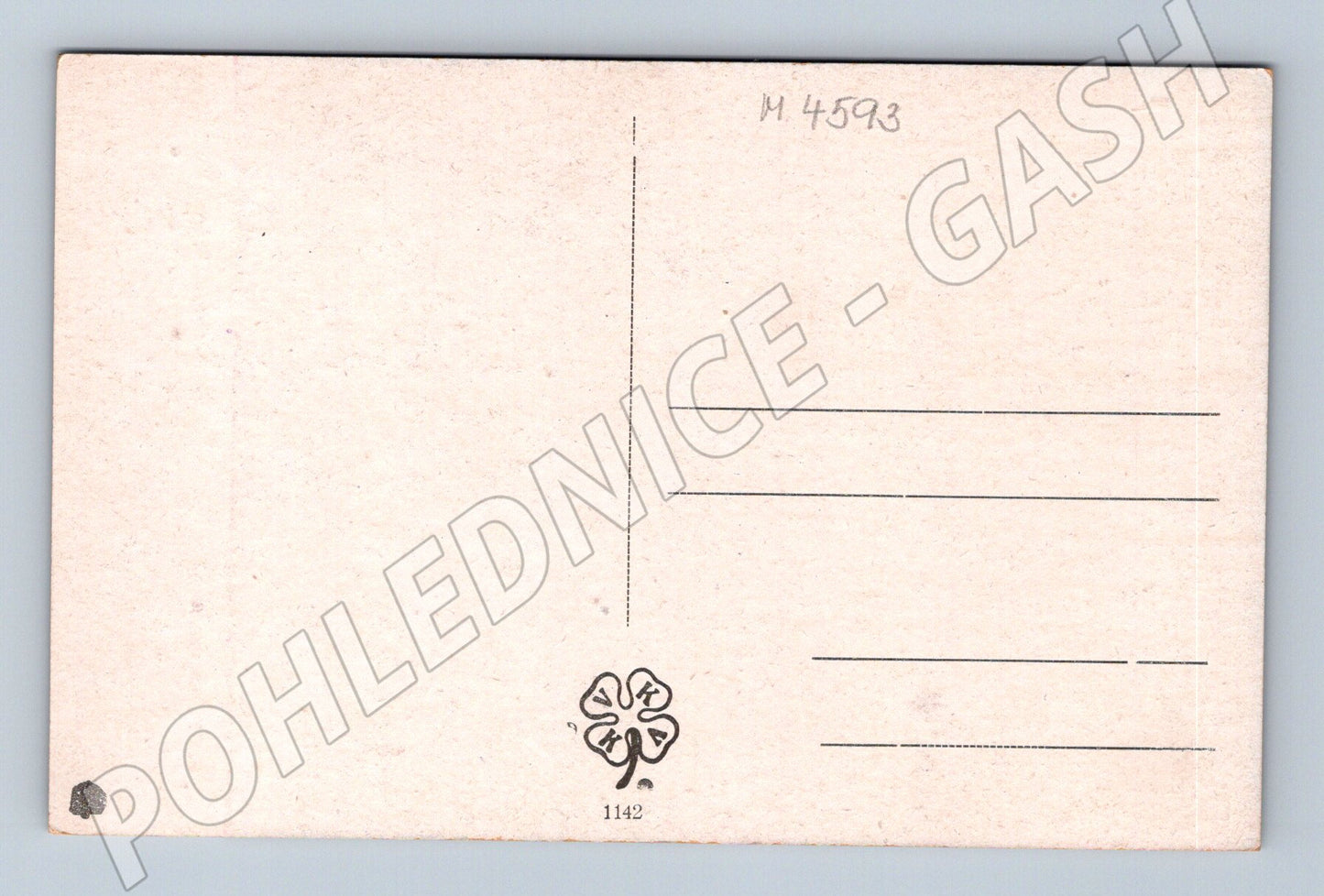 Pohlednice J Rytíř ze Škrámilků umělecká (M4593)