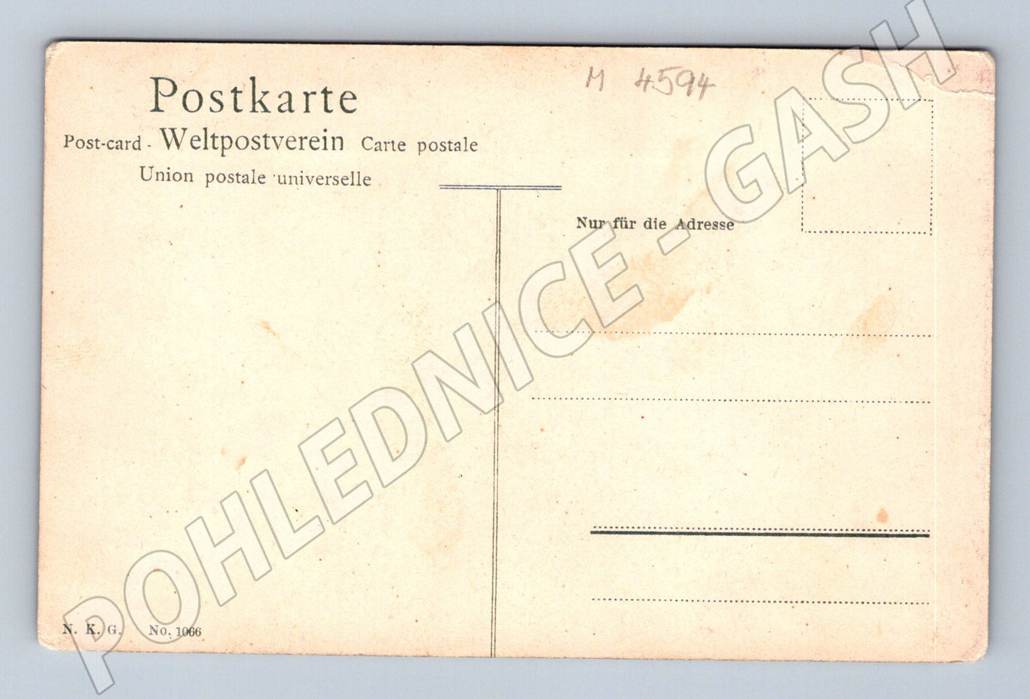 Pohlednice S Wencke venkovská krajina (M4594)