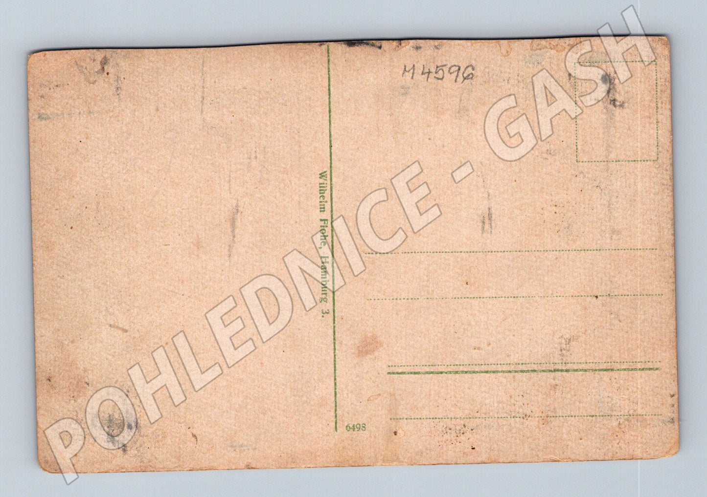 Pohlednice Hamburg Elbtunnel vchod tunelu (M4596)