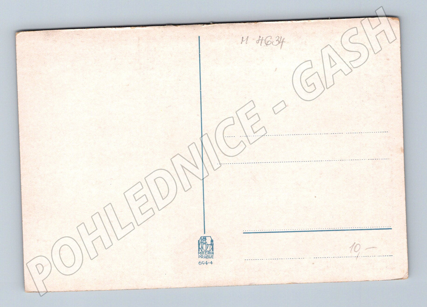 Pohlednice Alois Kalvoda Ve vsi Minerva (M4634)