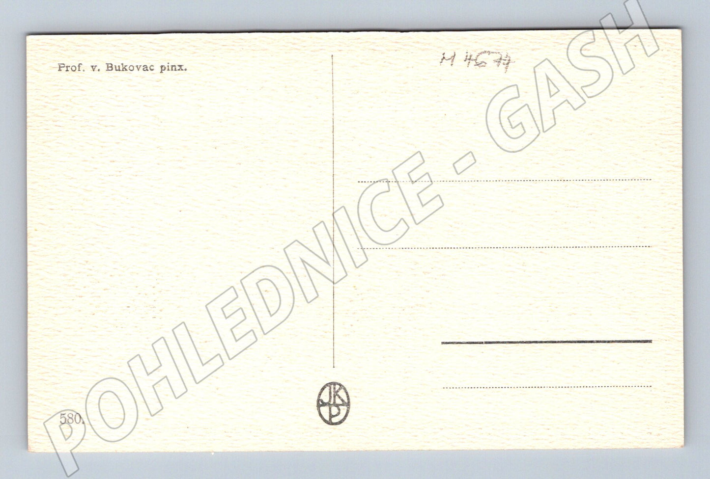 Pohlednice Vlaho Bukovac umění (M4674)