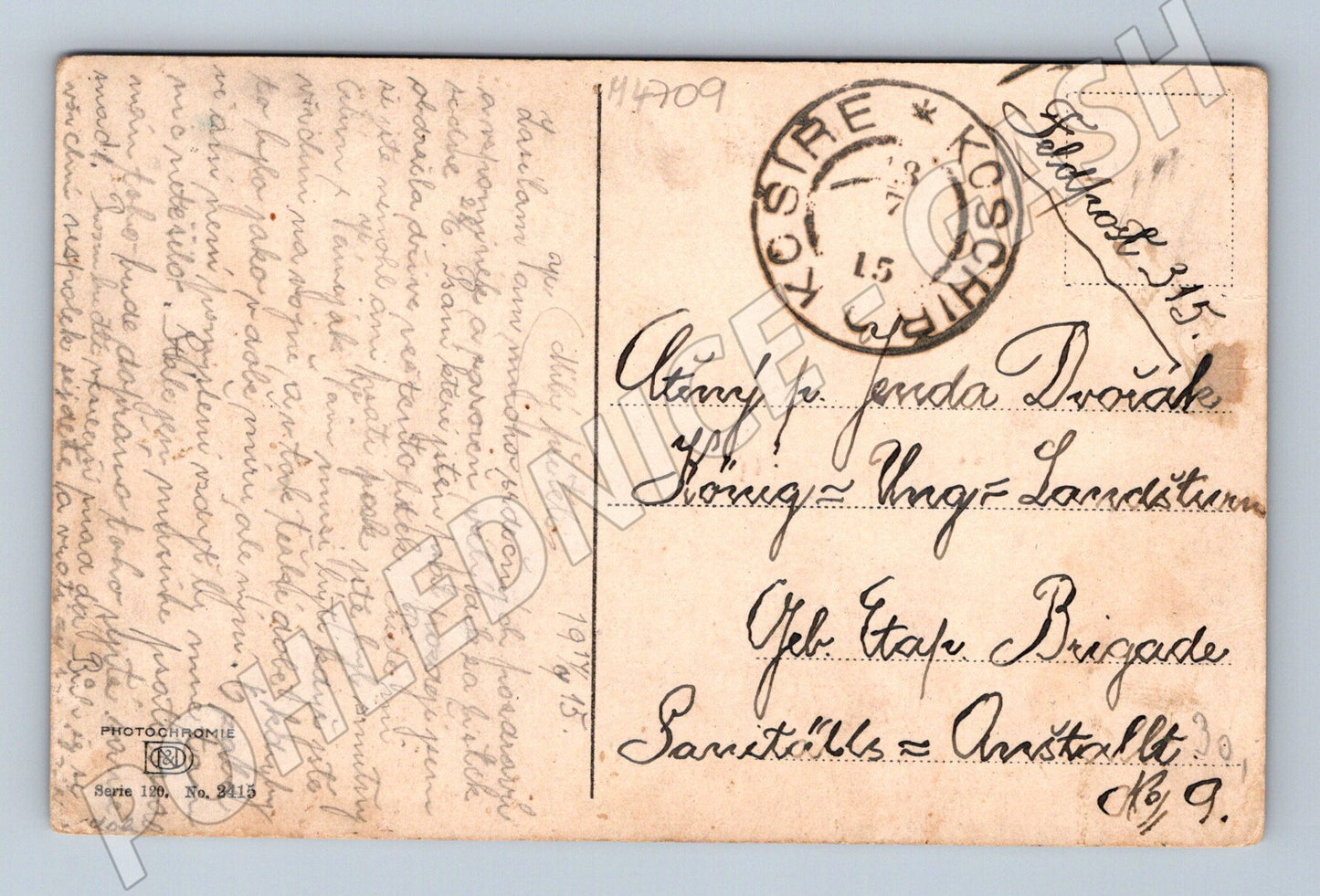 Postcard Austria panoramic view (M4709)