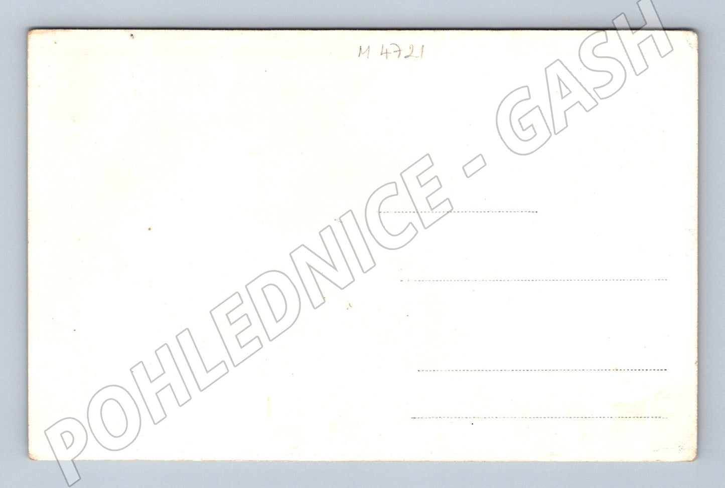 Dobřichovice historical postcard (M4721)