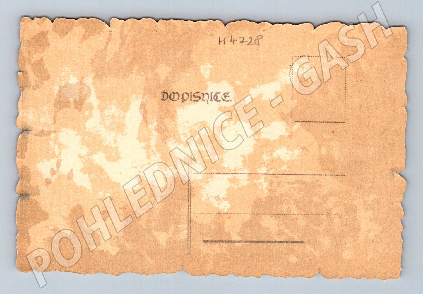 Postcard Přítopy historical motif (M4728)