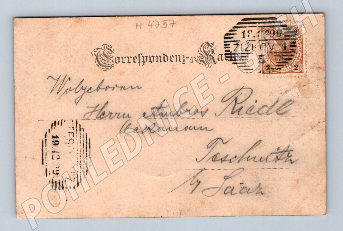 Pohlednice Praha Gruss aus Prag malý formát (M4757)