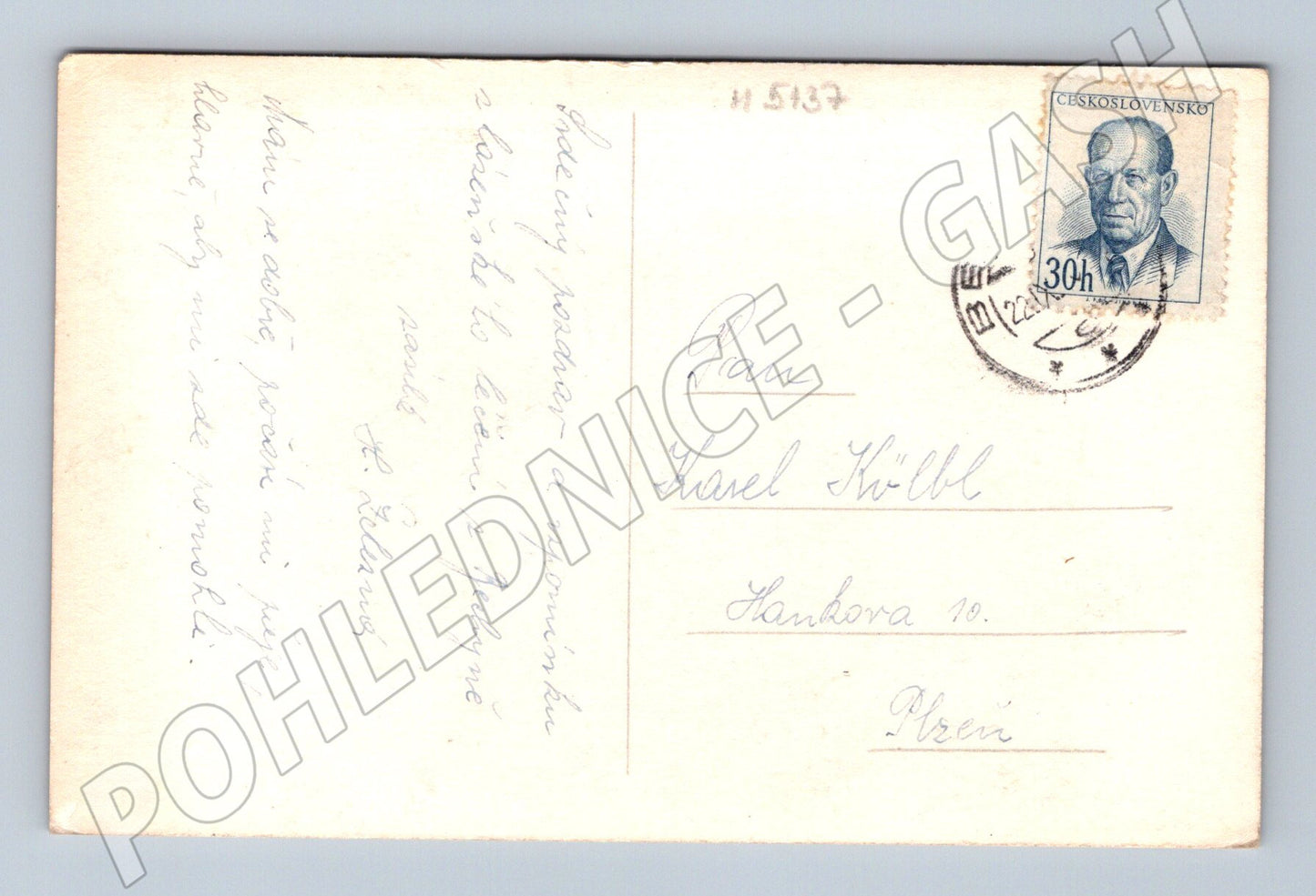 Postcard Bechyně spa collage (M5137)