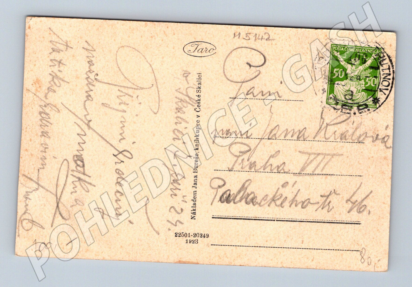 Postcard Česká Skalice multiple shots (M5142)