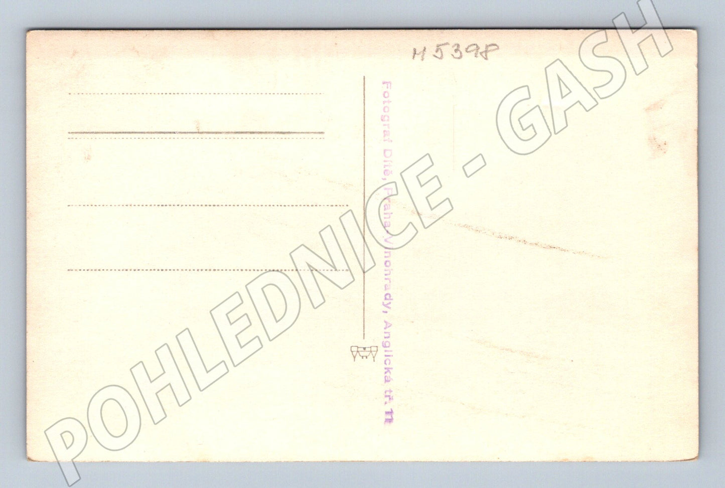 Pohlednice tělovýchovné slavnosti Praha historická (M5398)