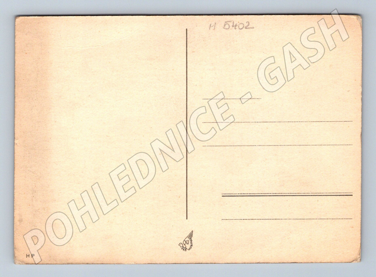 Pohlednice XI slet Praha 1948 barevná neprošlá (M5402)