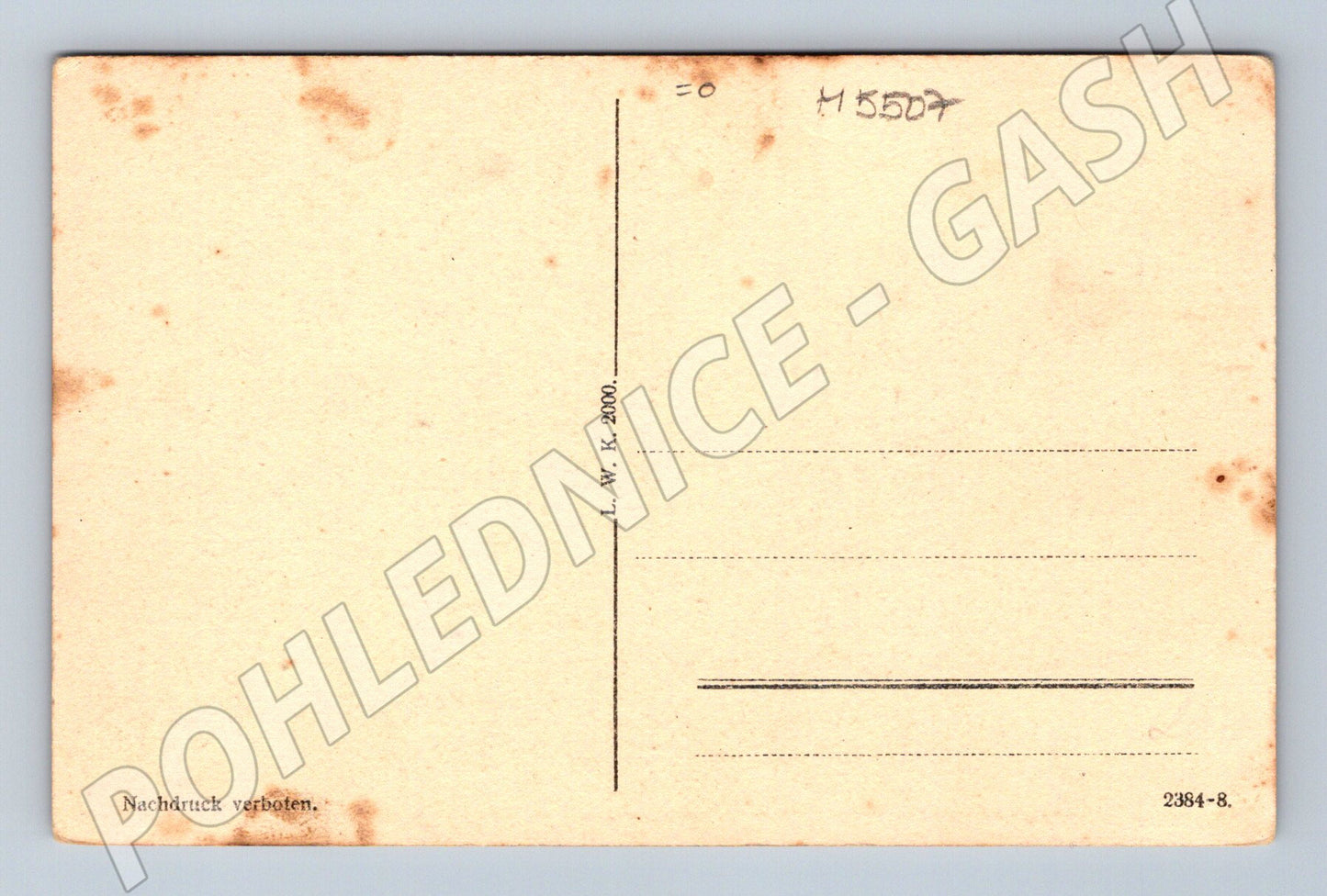 Postcard Karlovy Vary Westend historical (M5507)