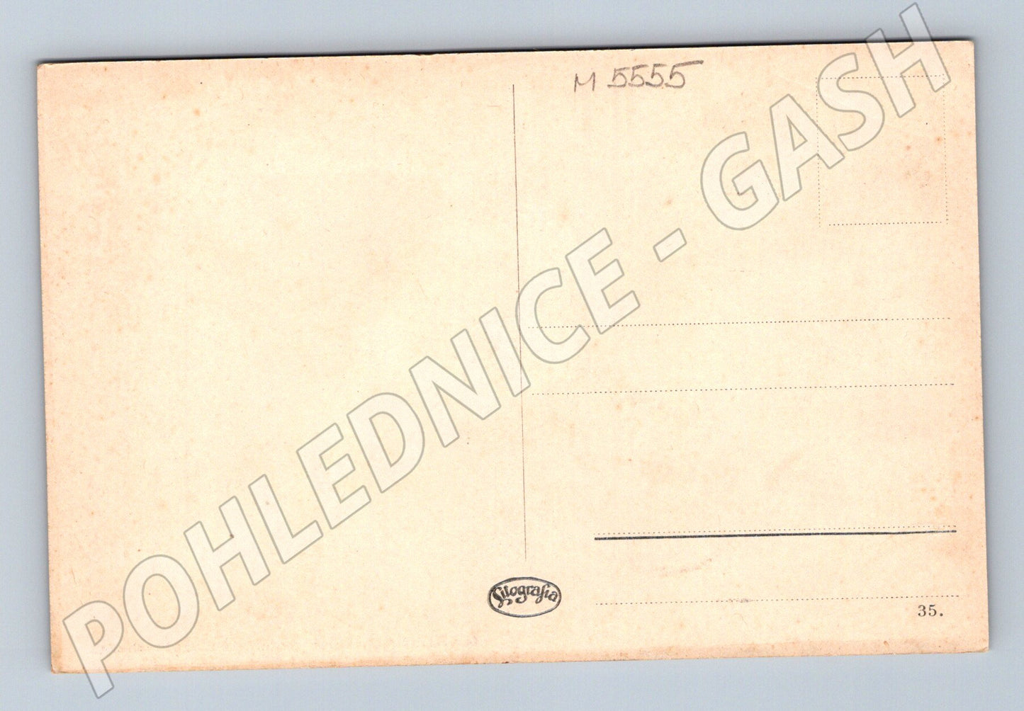 Postcard Karlovy Vary Schlossberg old (M5555)