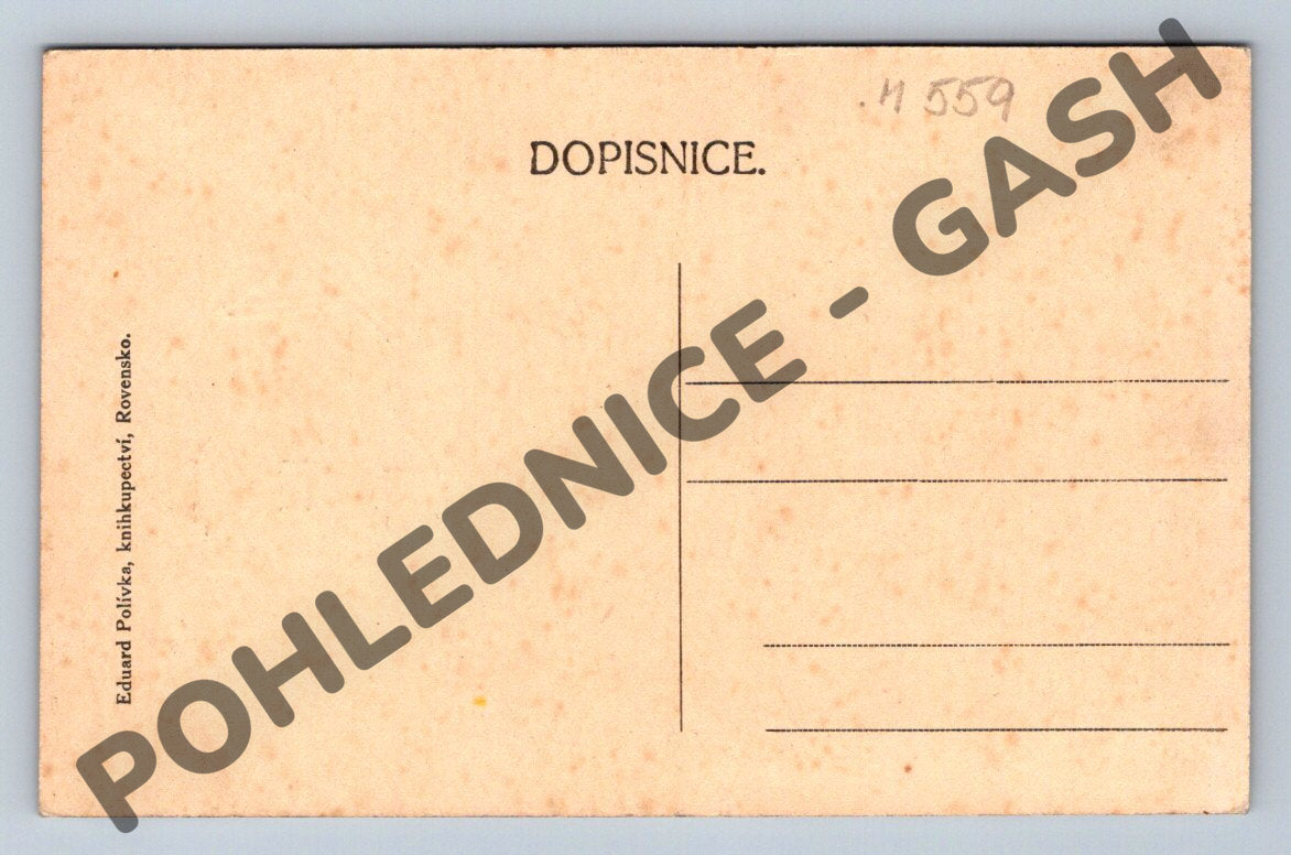 Pohlednice Rovensko starobylé zvonice (M559)