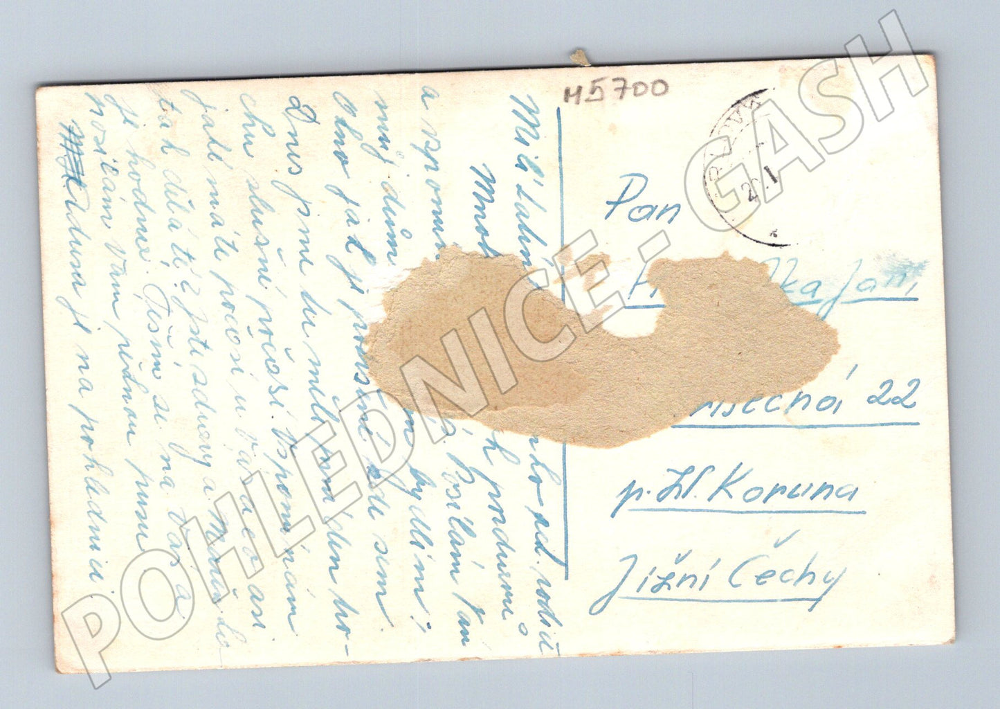 Postcard Karlovy Vary spa house Sylva (M5700)