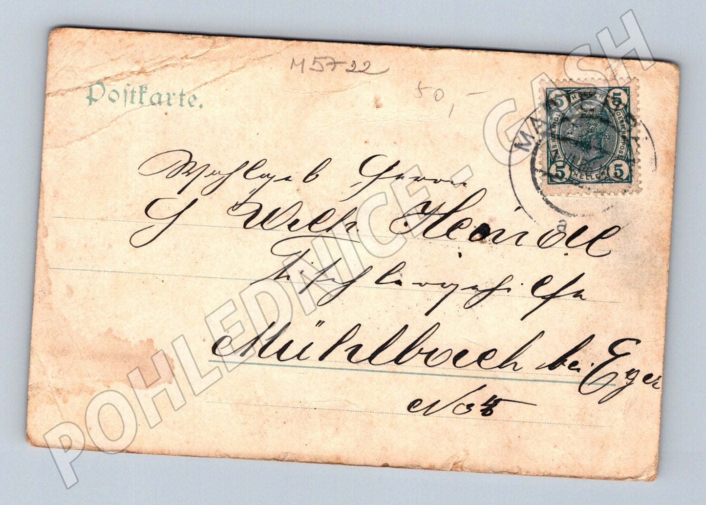 Postcard Marianske Lazne Franz Josefs Platz (M5722)