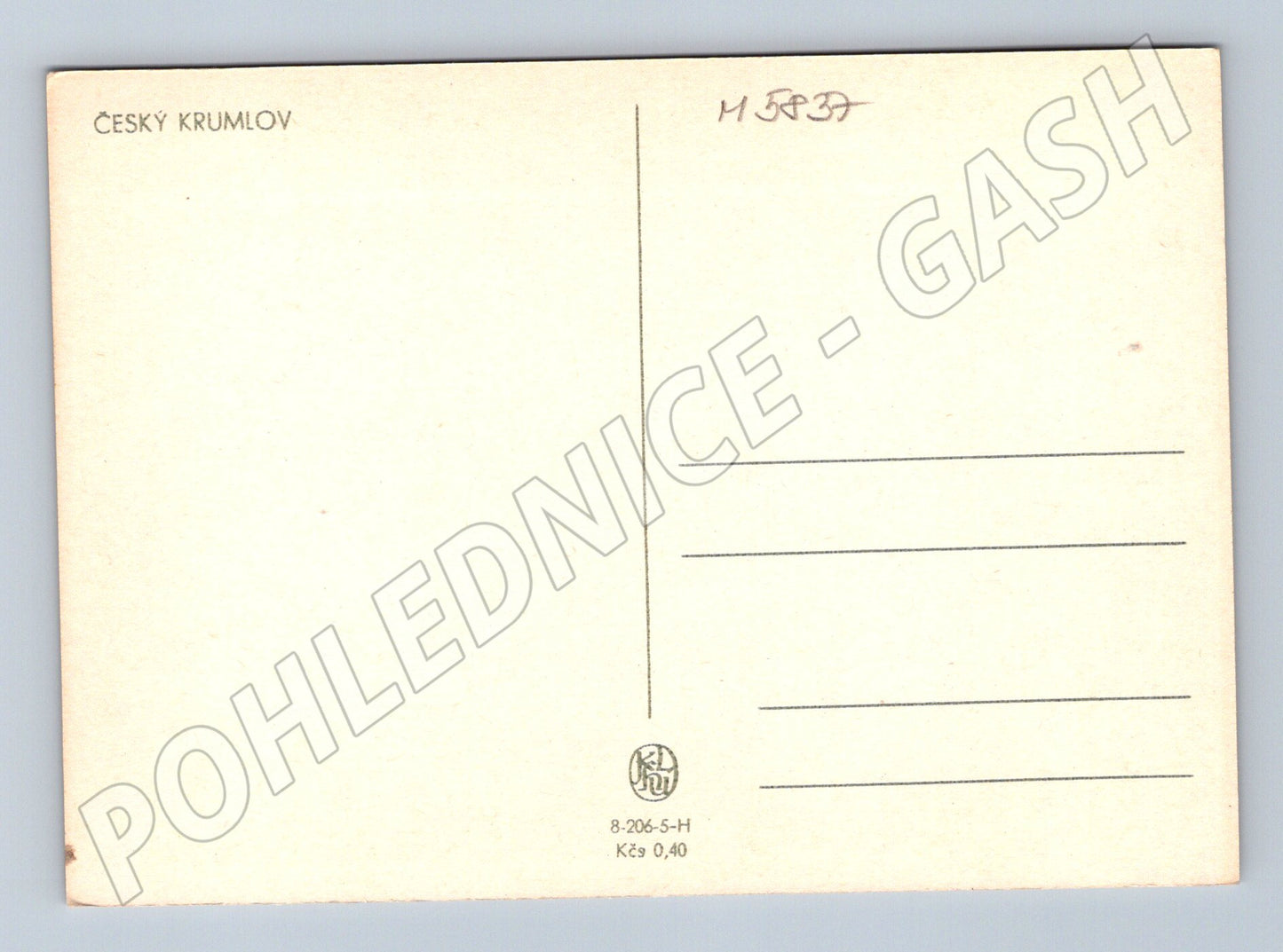 Pohlednice Český Krumlov zámek a historické centrum (M5837)