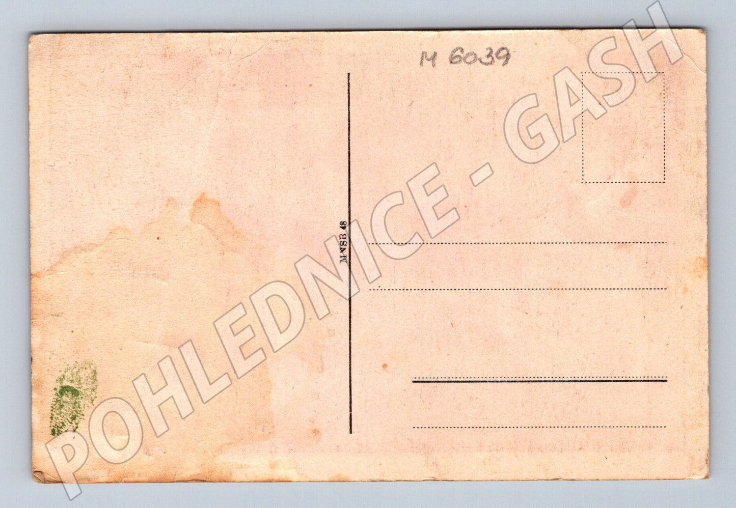 Pohlednice Hluboká nad Vltavou lovecký sál (M6039)