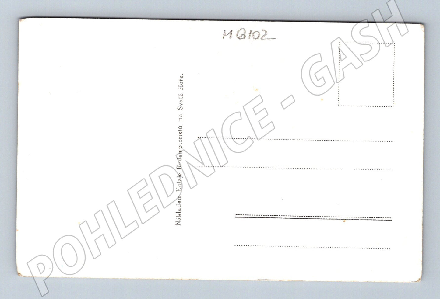 Pohlednice Svatá Hora Příbram historická (M6102)
