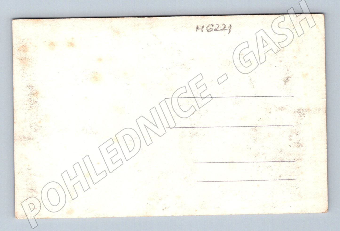 Pohlednice Hrad Kokořín černobílá sběratelská (M6221)