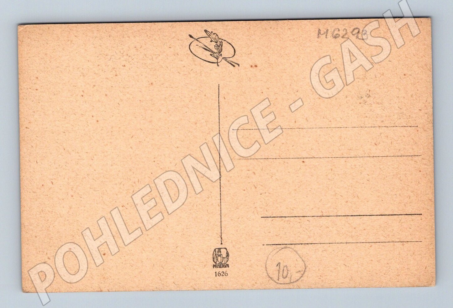 Pohlednice malovaná krajina PNF Praha (M6293)