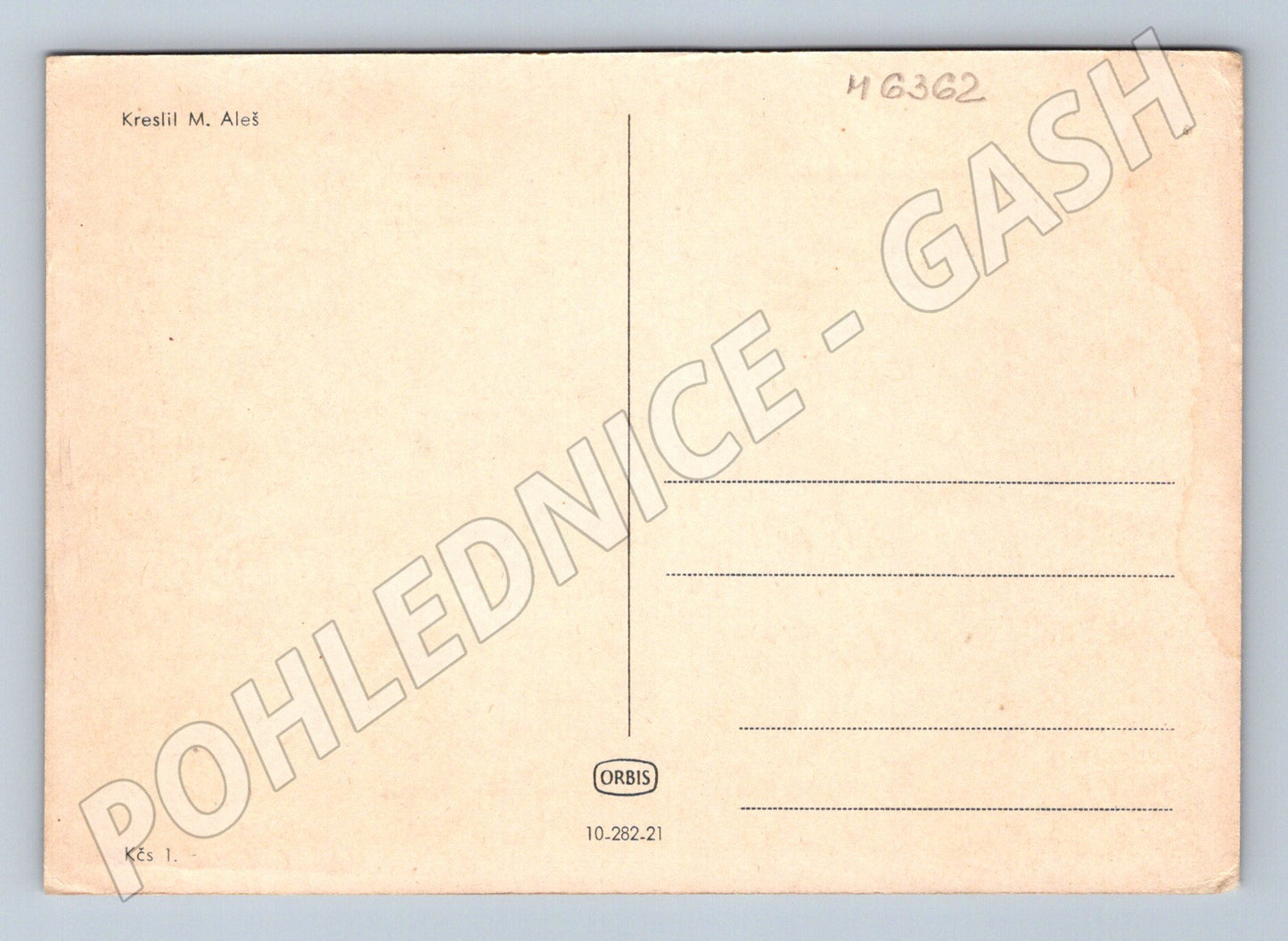 Pohlednice Mikoláš Aleš muž s puškou (M6362)