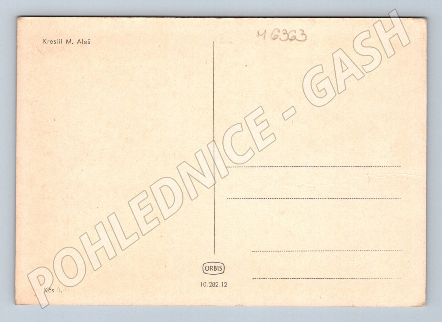 Pohlednice Mikoláš Aleš žena a dítě Orbis (M6363)