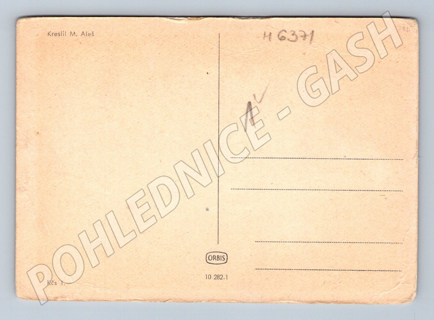 Pohlednice Mikoláš Aleš lidový motiv Jánošík (M6371)