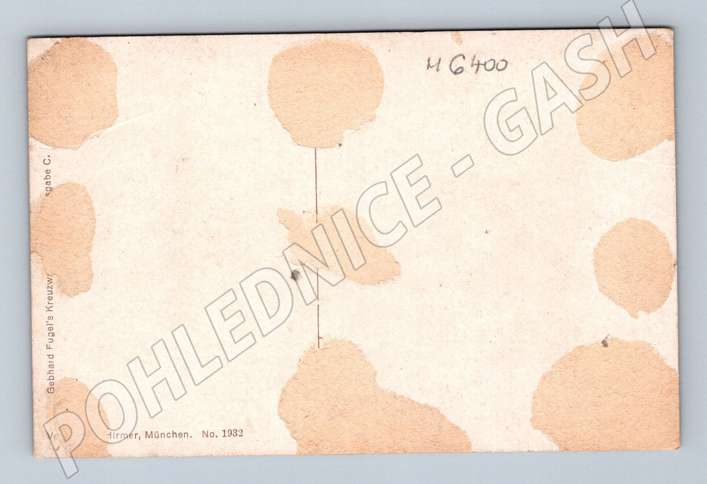 Pohlednice Gebhard Fugel Křížová cesta (M6400)