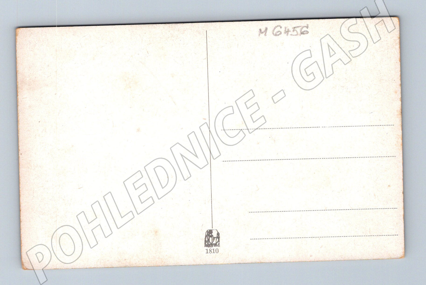 Pohlednice krajinomalba obilné pole stromy (M6456)