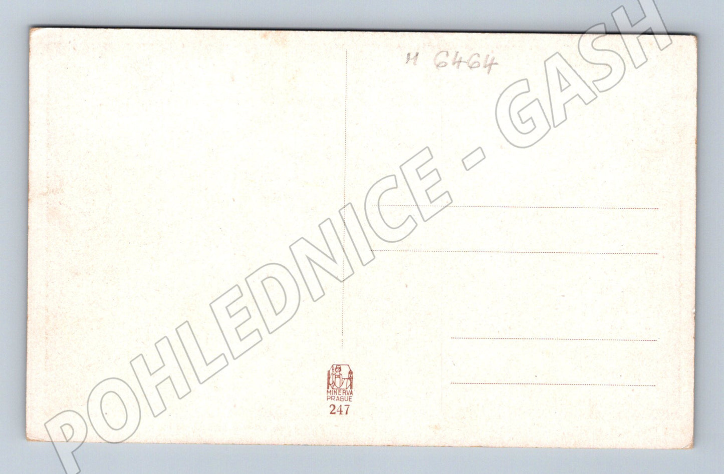 Pohlednice Paridův soud V. Hynais (M6464)