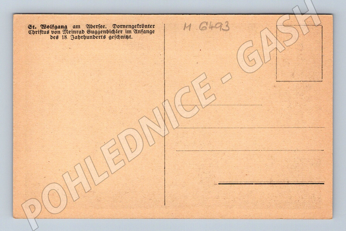 Pohlednice St. Wolfgang Abersee trnová koruna (M6493)