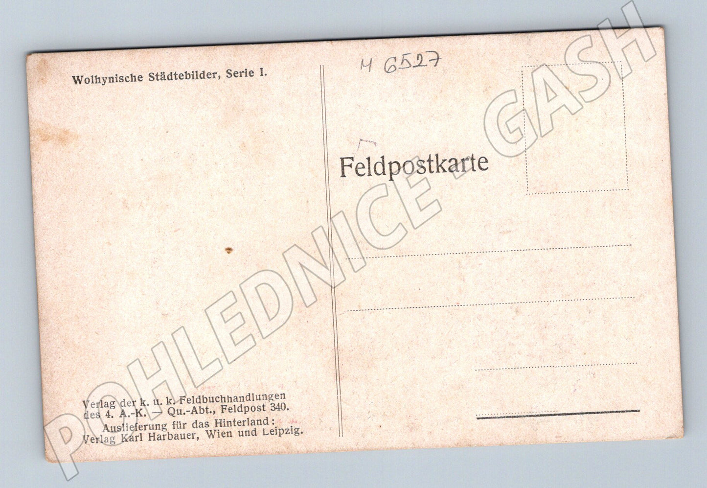 Pohlednice Volyň Feldpost série I (M6527)