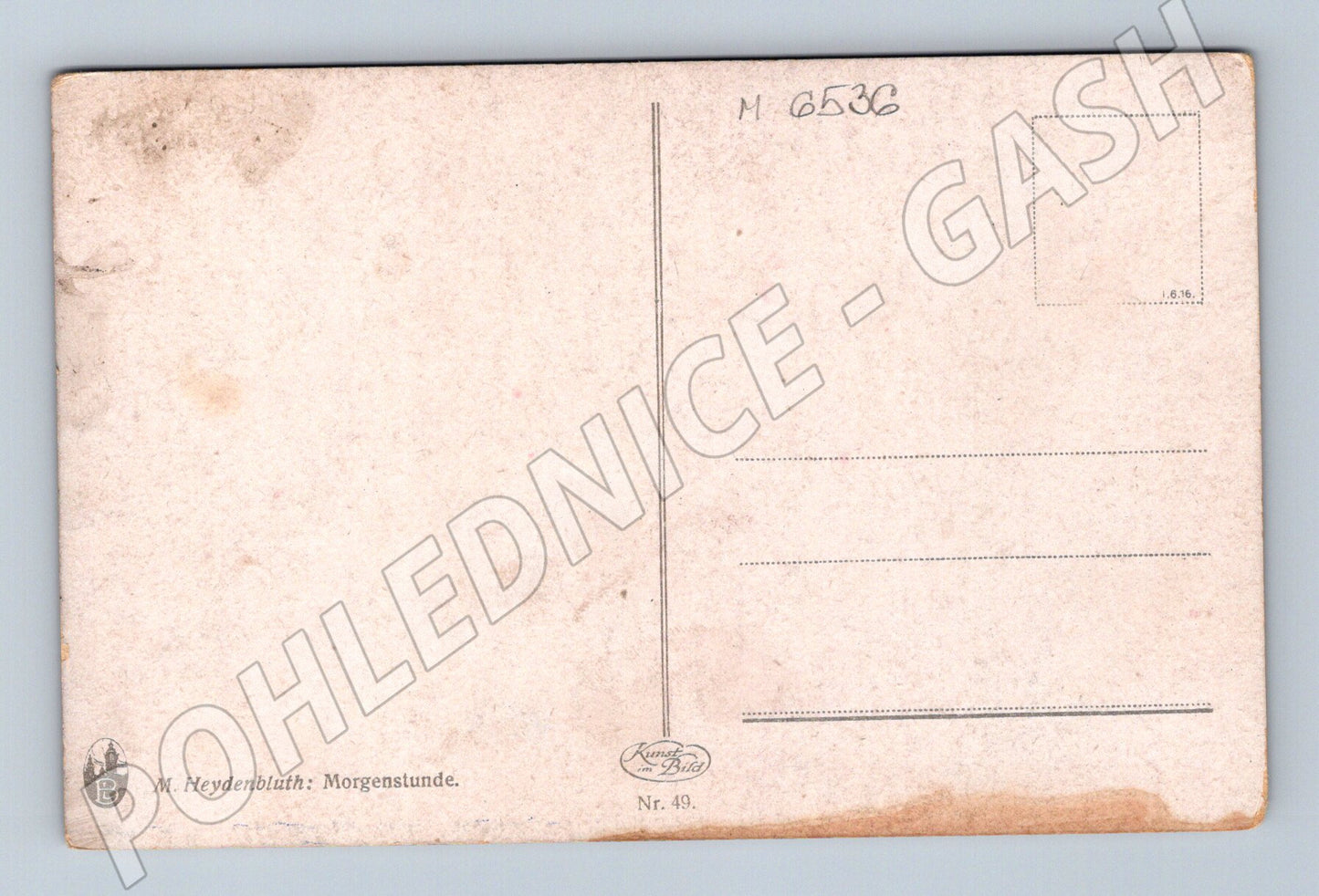 Pohlednice Morgenstunde Heydenbluth (M6536)