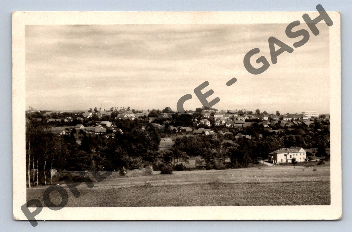 Pohlednice Trhový Štěpánov panorama ČR do 1950 (M672)