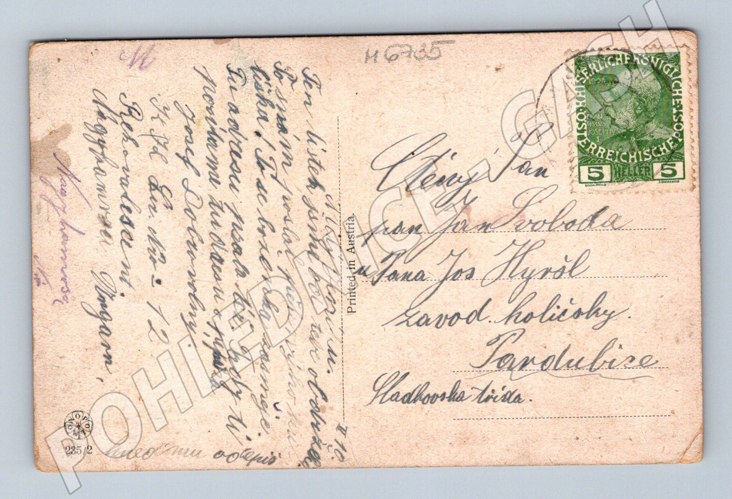 Pohlednice česká krajina Pardubice (M6735)