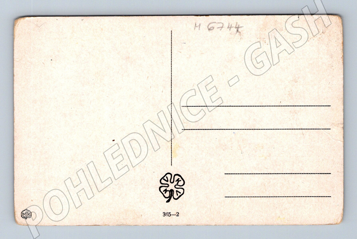 Postcard of a country cottage ethno (M6744)
