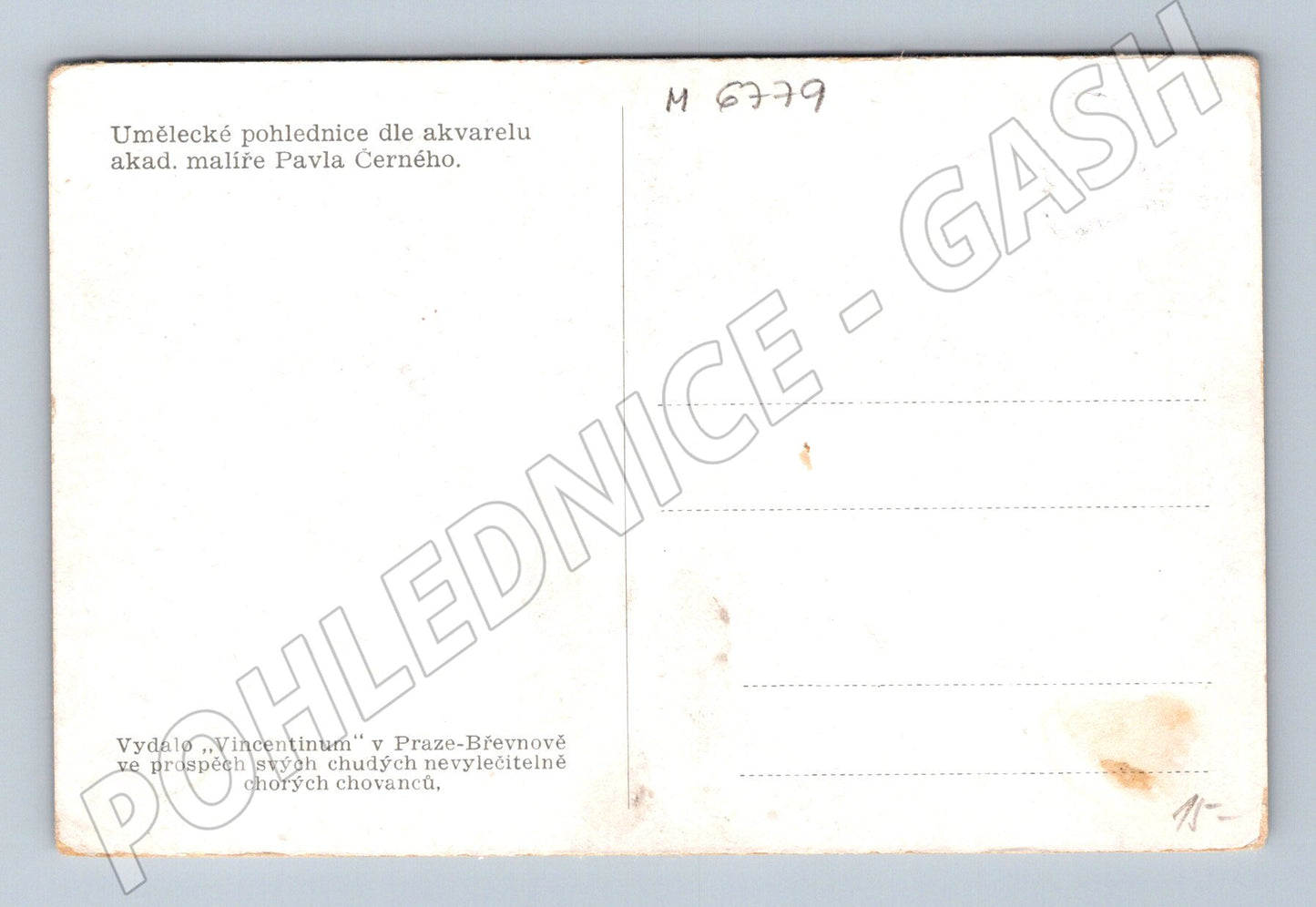 Pohlednice ptáci na jeřábu Pavel Černý (M6779)