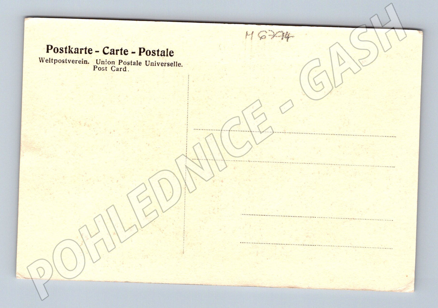 Postcard van Dyck portrait of a man Kassel (M6794)