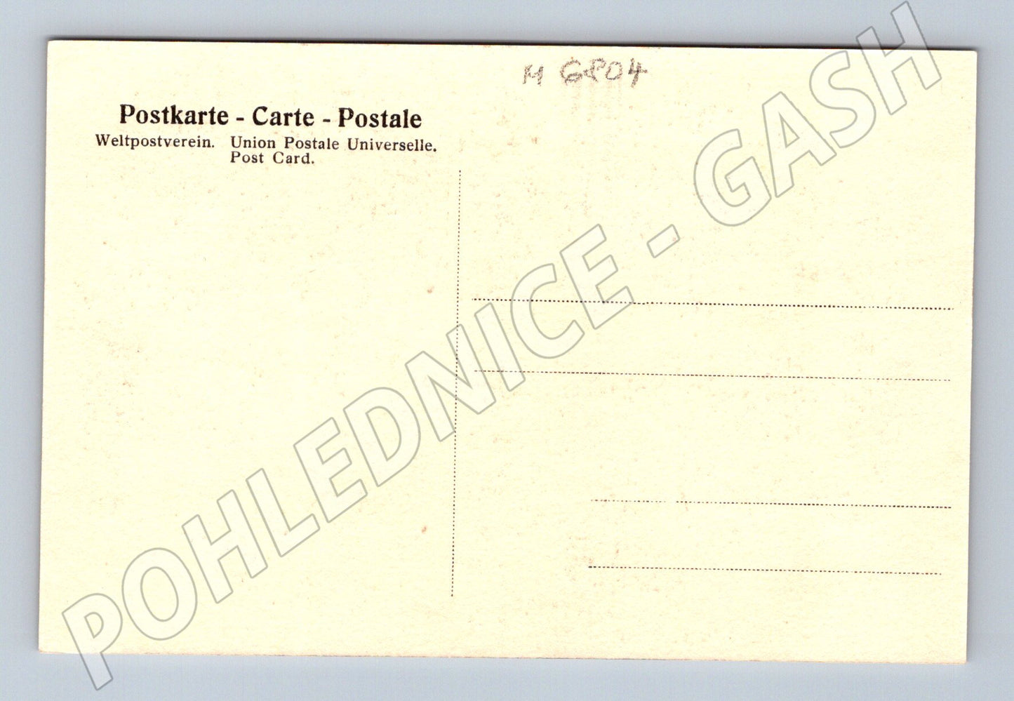 Postcard Rembrandt After the Lagarde (M6804)