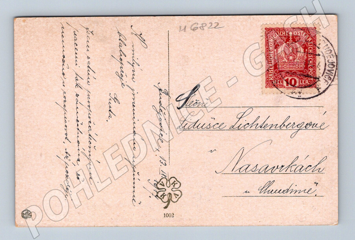 Pohlednice Slovenská rodina J. Mánes (M6822)