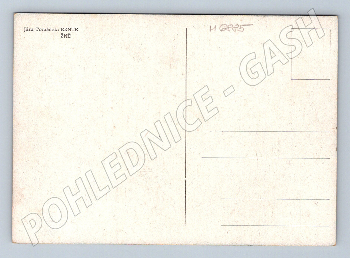 Pohlednice Jára Tomášek Žně (M6885)