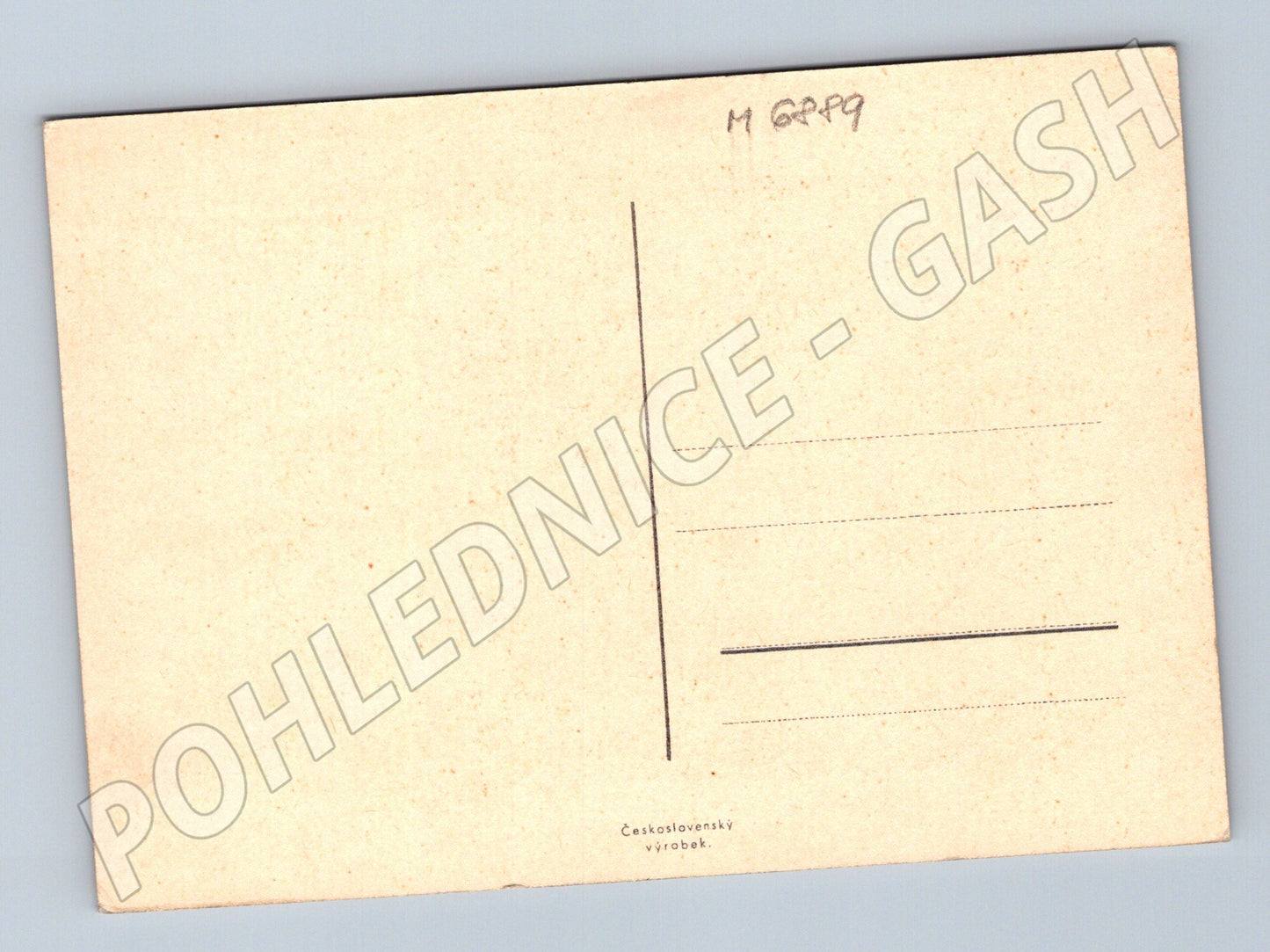 Pohlednice Krajina s břízami Československo (M6889)