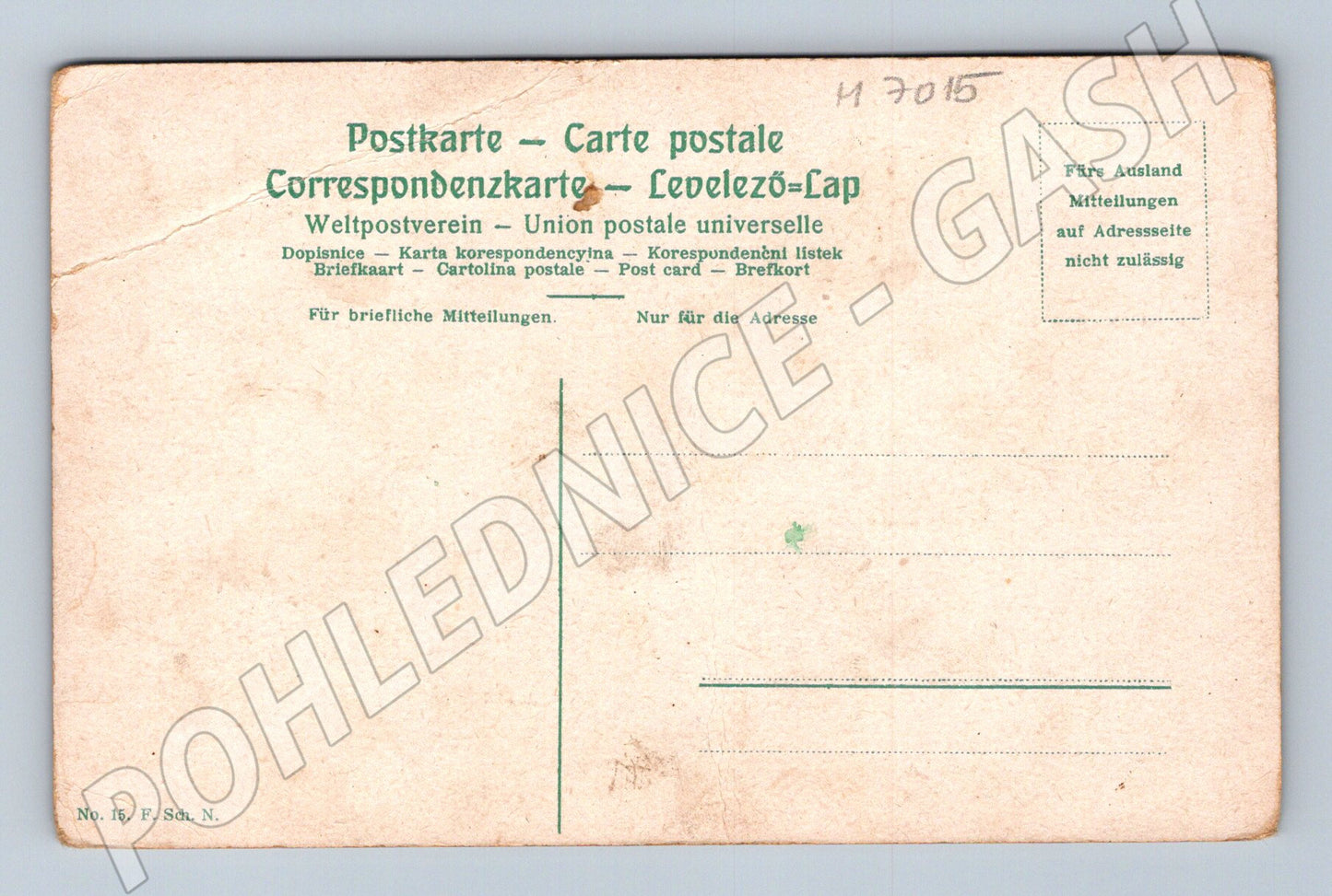 Pohlednice Wenn du noch eine Mutter hast (M7015)