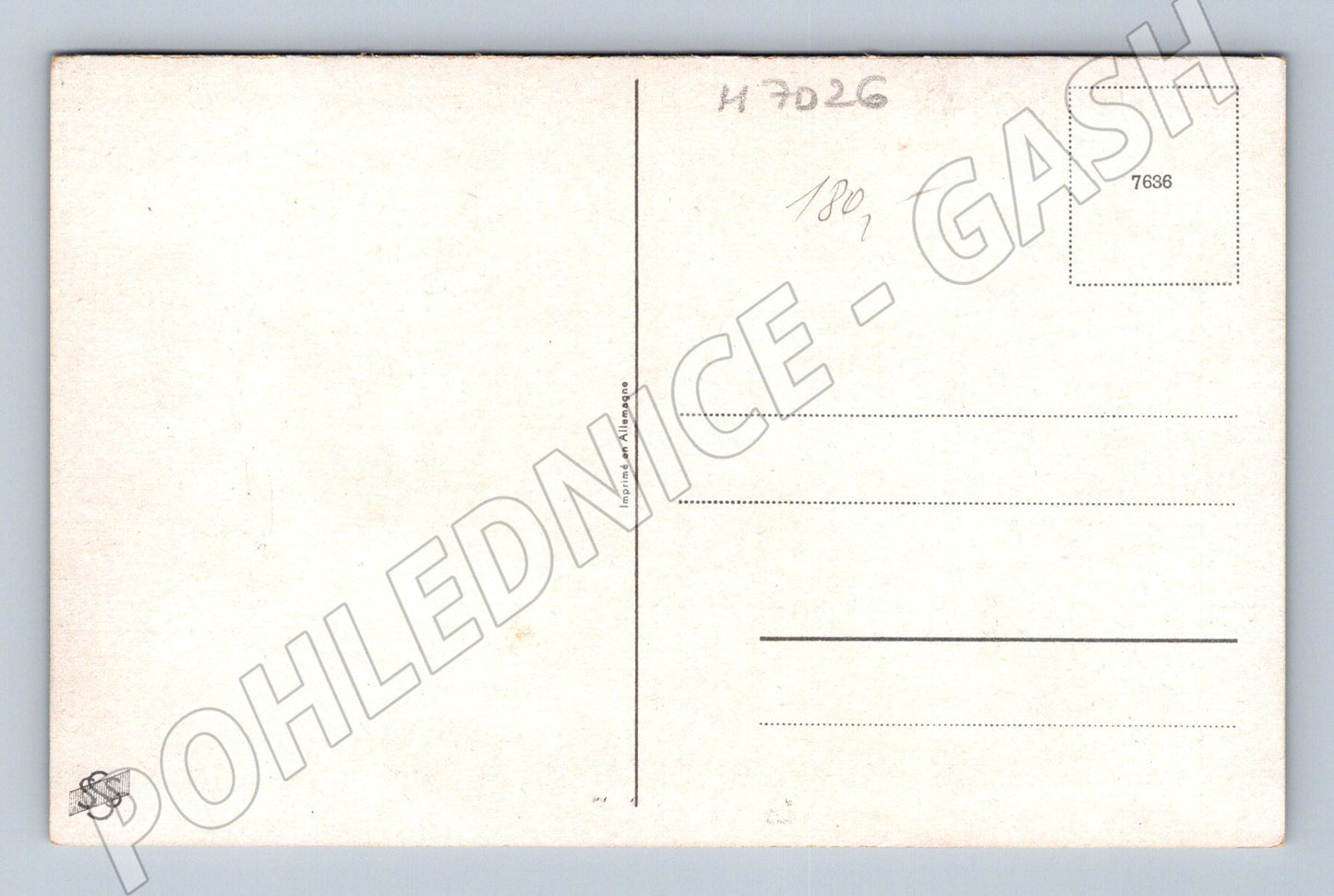 Pohlednice La vie est belle koupání (M7026)