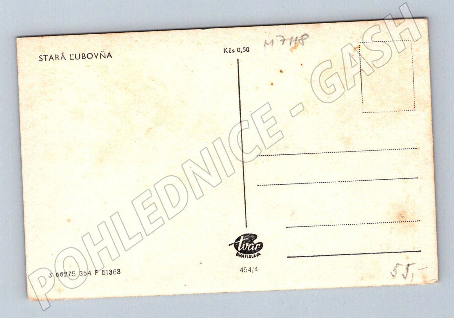 Pohlednice Stará Ľubovňa historická (M7118)