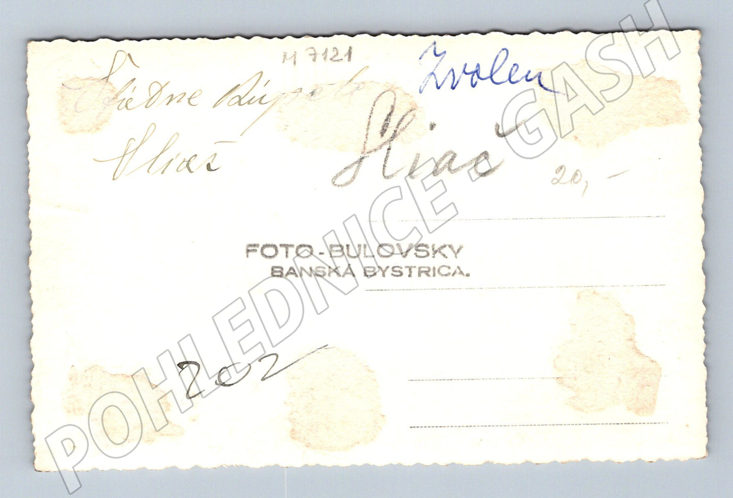 Postcard Sliač State Spa circa 1940 (M7121)