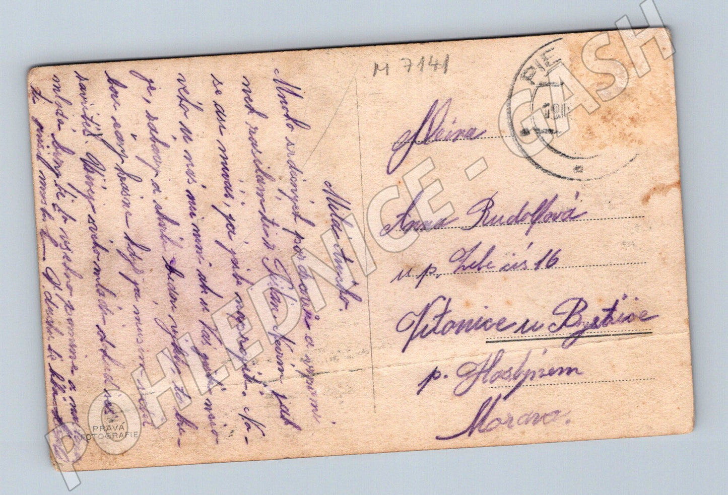 Pohlednice Piešťany kúpele 1911 (M7141)