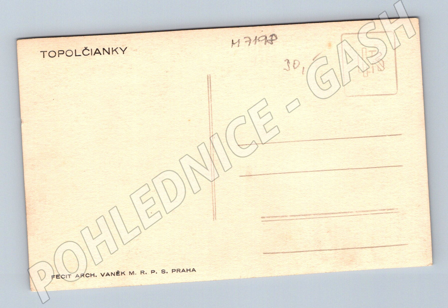 Pohlednice Topoľčianky starý pohled (M7198)